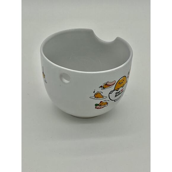 SANRIO Gudetama Top Ramen Ceramic Bowl  (20 oz) - Picture 2 of 8